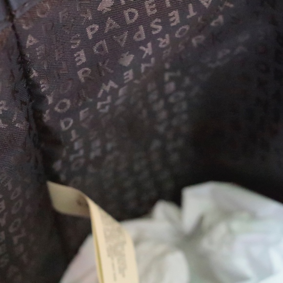 Kate Spade Purse Tote Black Leather Luxury Bag Elegant - Picture 6 of 6